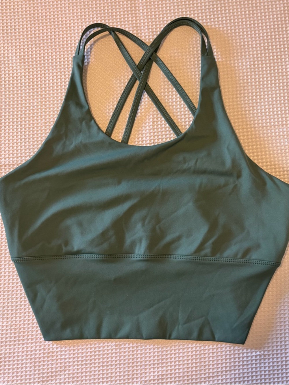 Crossback Sports Bra Crop Top